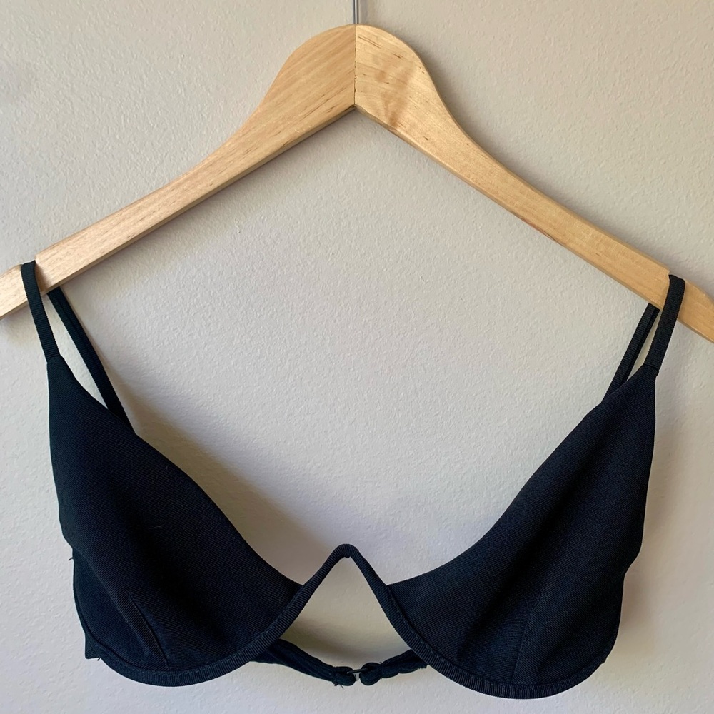 Zara Classic Black Bikini Top